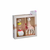 set regalo Sophie la girafe + Sonajero Maracas